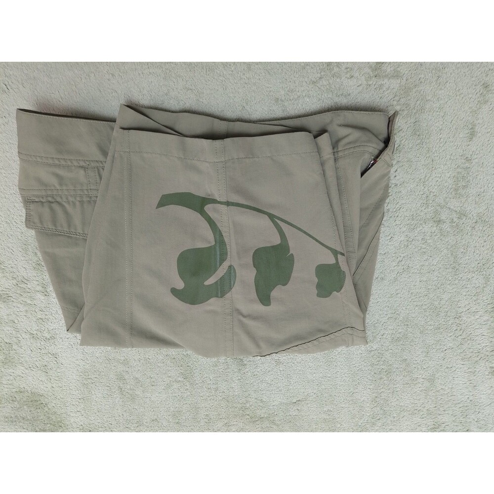 REI Womens Green Nylon Hiking Casual Beach Active Bermuda Shorts UPF 50 sz 4 - Picture 13 of 13